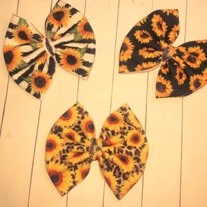 Sunflower Bows
